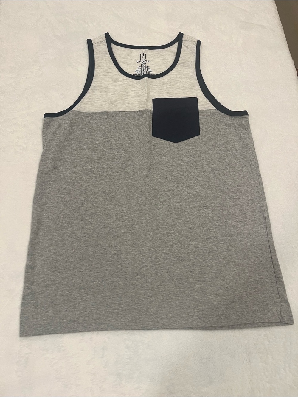 George Colorblock Tank Top - Small